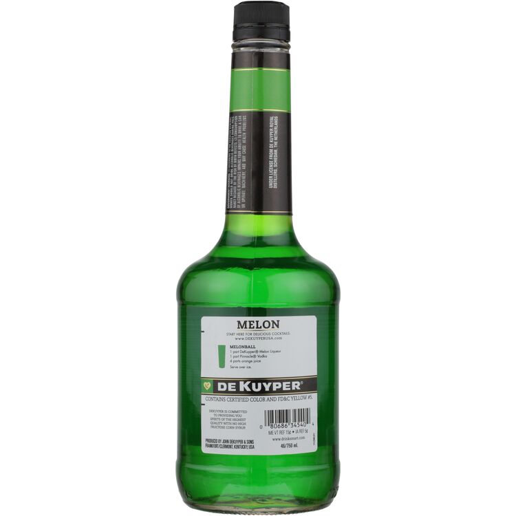 Dekuyper Melon Schnapps 46 - 750ML