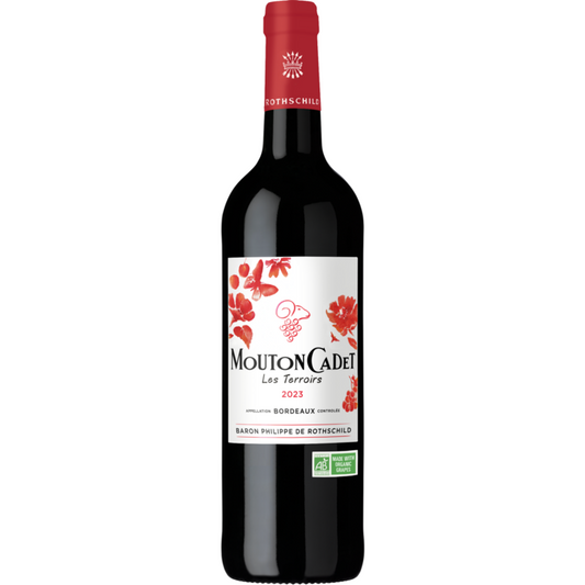 Mouton Cadet Bordeaux Rouge Les Terroirs 2023 - 750ML - Front