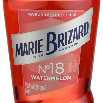 Marie Brizard Watermelon Liqueur 34 - 750ML - Front Label