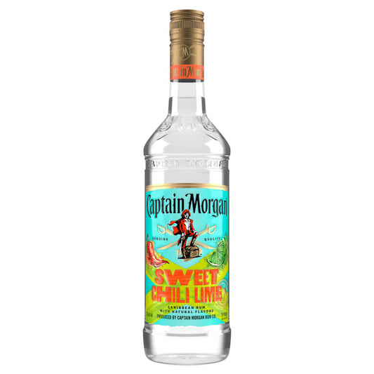 Captain Morgan Sweet Chili Lime Favored Rum 70 - 750ML