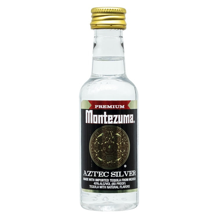 Montezuma Tequila White 80 - 50ML - Front