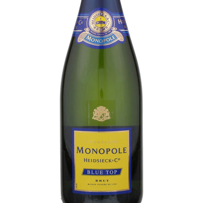 Heidsieck & Co. Monopole Champagne Brut Blue Top - 750ML - Front Label