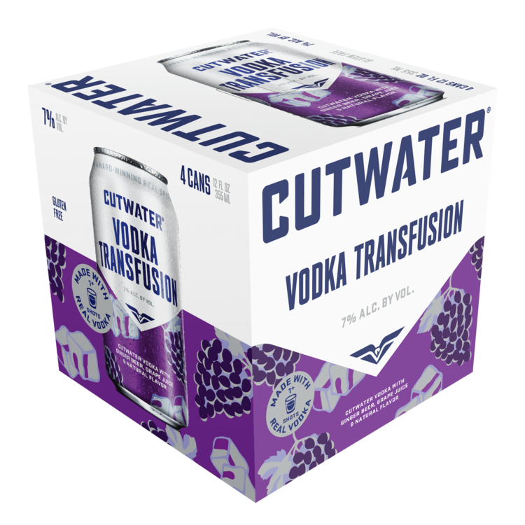 Cutwater Vodka Transfusion 14 - 12 Z