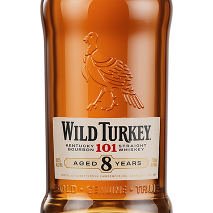 Wild Turkey Straight Bourbon 8 Yr 101 - 750ML - Front Label