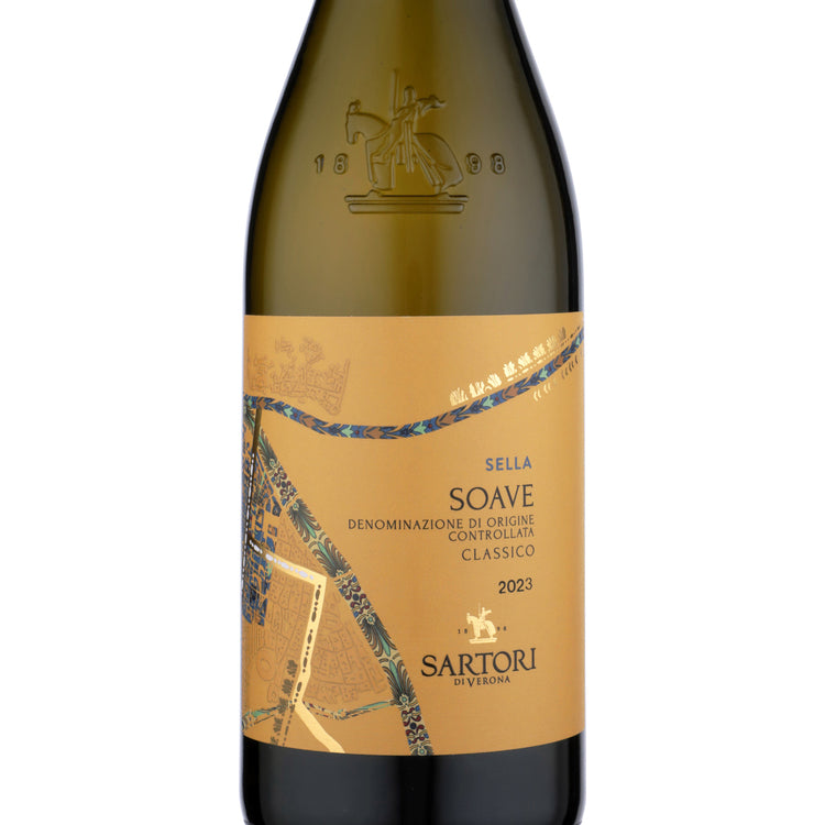 Sartori Di Verona Soave Classico Sella 2023 - 750ML - Front Label