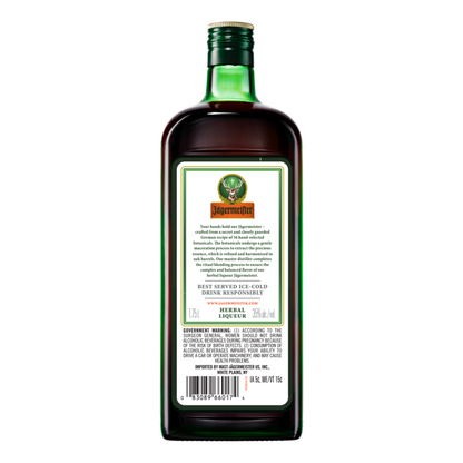 Jagermeister Herbal Liqueur 70 - 1.75L - Back