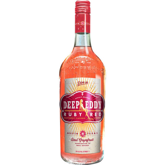 Deep Eddy Ruby Red Grapefruit Flavored Vodka 70 - 1.0L - Front