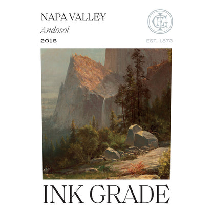 Ink Grade Red Wine Andosol Napa Valley 2018 - 750ML