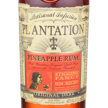 Planteray Pineapple Flavored Rum Stiggins Fancy Pineapple 80 - 750ML - Front Label