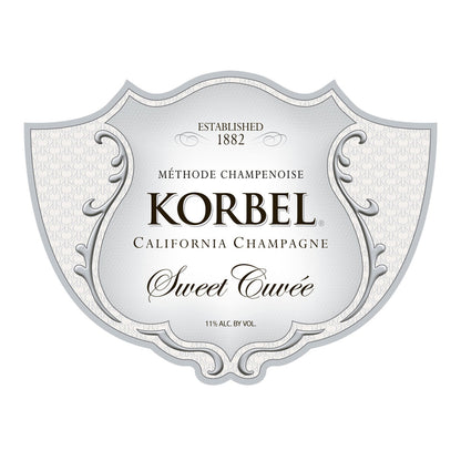 Korbel Sweet Cuvee Champagne California - 750ML