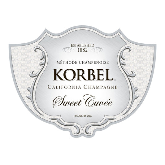 Korbel Sweet Cuvee Champagne California - 750ML