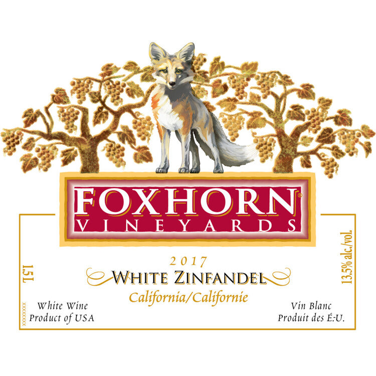 Foxhorn White Zinfandel California - 1.5L