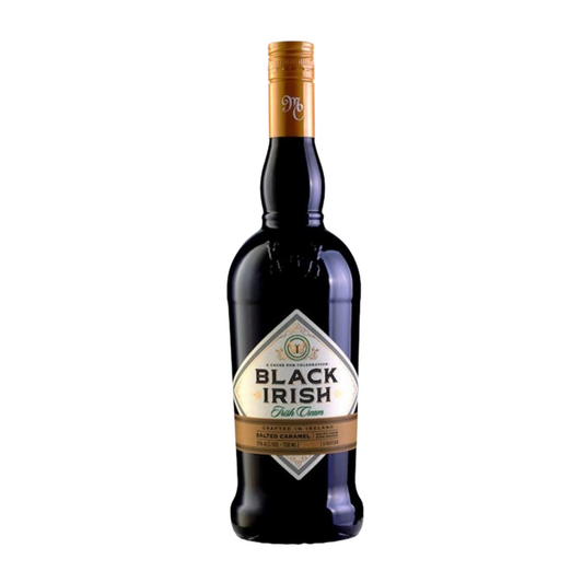 Black Irish Salted Caramel Irish Cream 34 - 750ML - Front