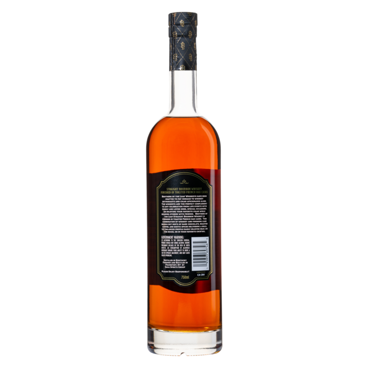 Brothers Of The Leaf Straight Bourbon Finished In Toasted French Oak 1 - 750ML