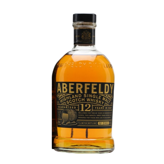 Aberfeldy Single Malt Scotch 12 Yr 80 W/ Gift Tin Box - 750ML