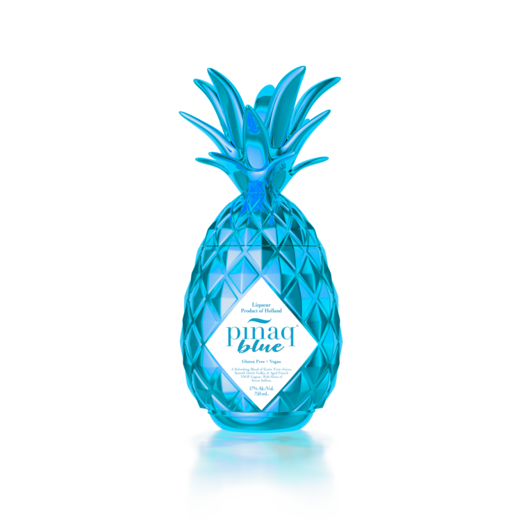 Pinaq Blue Liqueur 34 - 750ML - Front