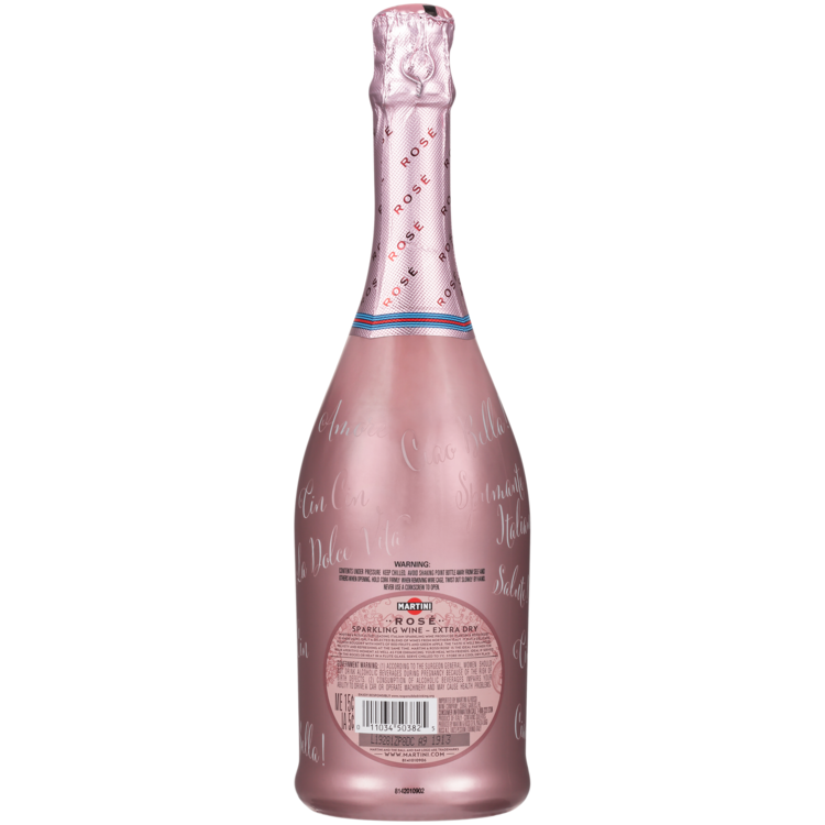 Martini & Rossi Rose Extr Dry Italy - 750ML