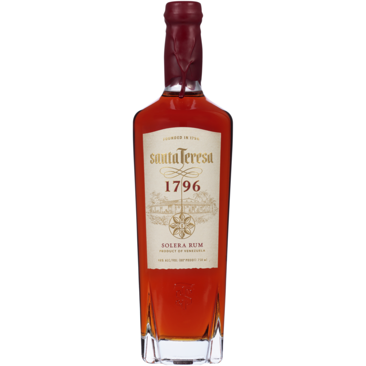 Santa Teresa 1796 Solera Rum 80 - 750ML - Front