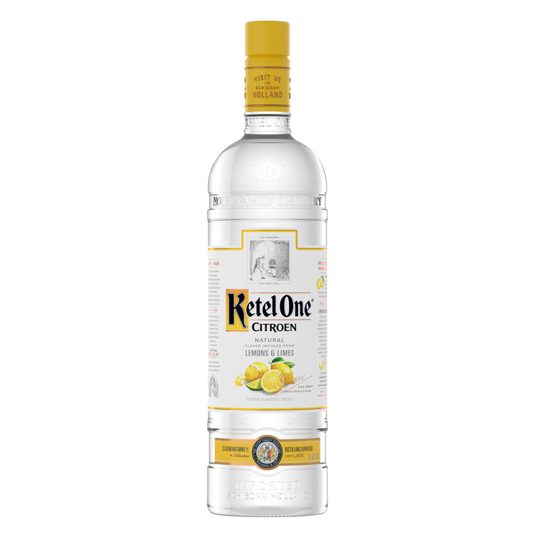 Ketel One Citrus Flavored Vodka Citroen 80 - 1.0L - Front
