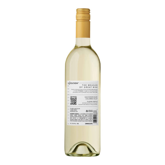 14 Hands Sauvignon Blanc Columbia Valley - 750ML - Back