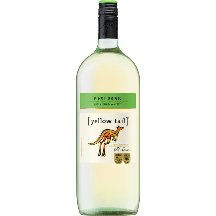 Yellow Tail Pinot Grigio South Eastern Australia - 1.5L - Front