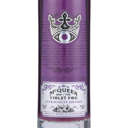 Mcqueen And The Violet Fog Ultra Violet Hibiscus Berry Flavored Gin 80 - 750ML