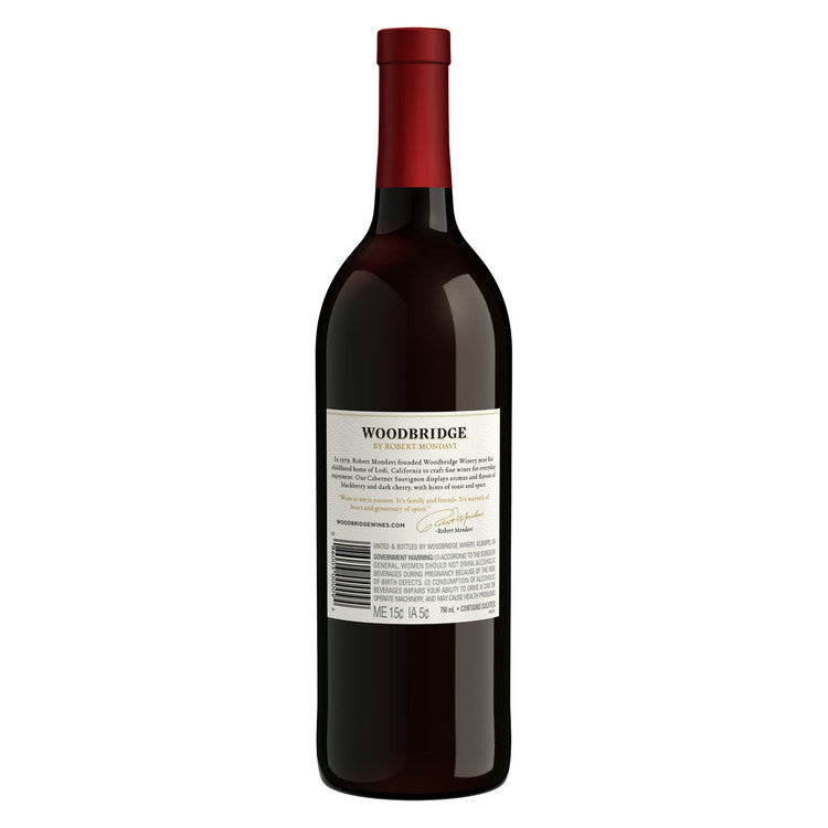 Woodbridge Cabernet Sauvignon Special Collection California - 750ML - Back