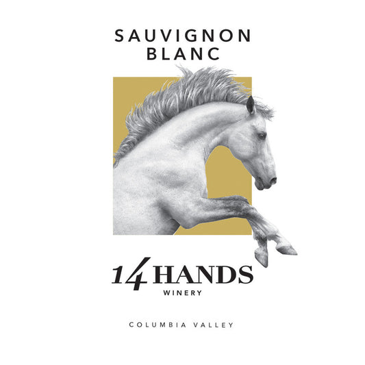 14 Hands Sauvignon Blanc Columbia Valley - 750ML - Front Label