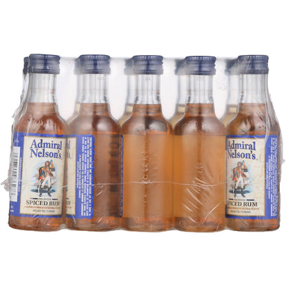 Admiral Nelson's Spiced Rum 70 - 50ML - Back