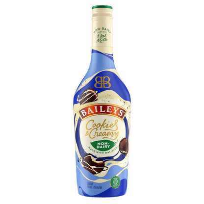 Baileys Cream Liqueur Cookie & Cream Non-Dairy Made With Oat Milk 34 - 750ML