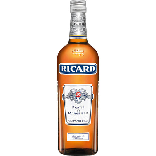 Ricard Pastis De Marseille 90 - 750ML - Front