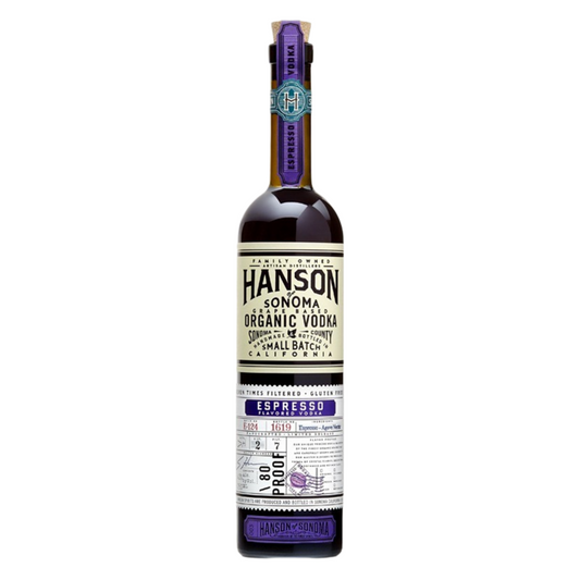 Hanson Of Sonoma Coffee Flavored Vodka Small Batch Limited Release 80 - 750ML