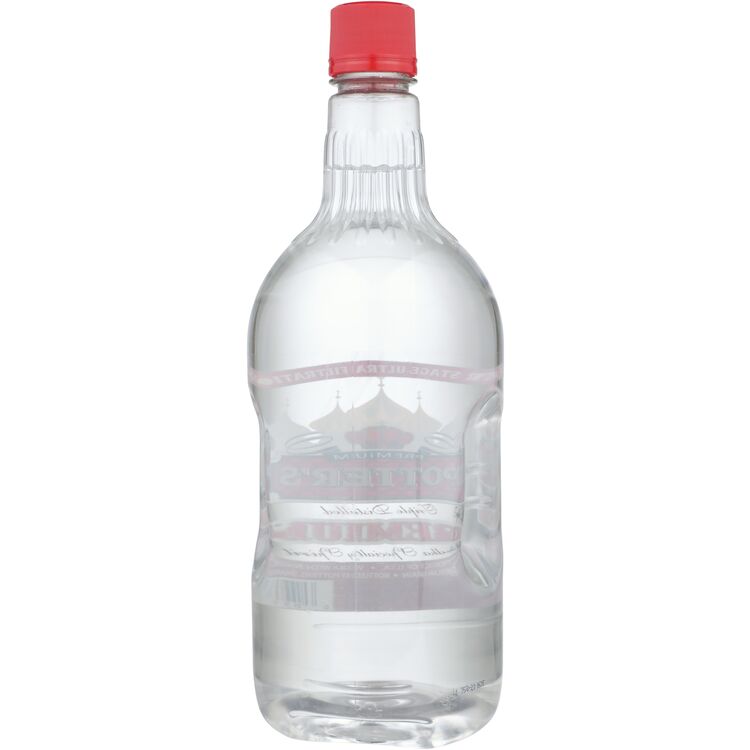 Potter's Vodka 80 - 1.75L - Back