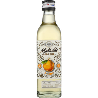 Mathilde Pear Liqueur Poires D'Anjou 36 - 375ML - Front