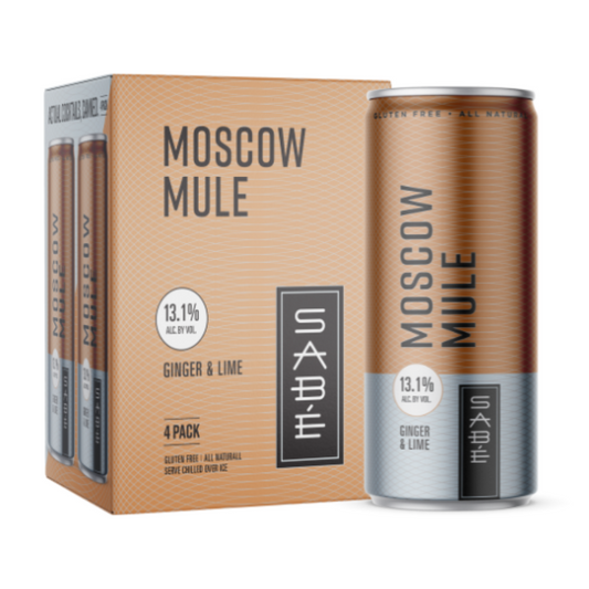 Sabe Moscow Mule Cocktail 26 - 250ML - Front