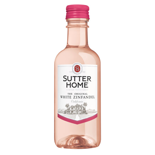 Sutter Home Zinfandel White Zinfandel California - 187ML