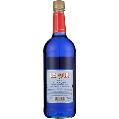 Leroux Curacao Blue 30 - 1.0L - Back