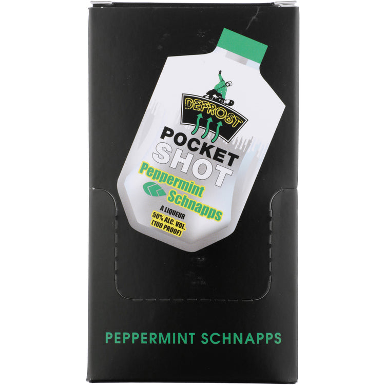 Defrost Peppermint Schnapps 100 - 50ML - Front