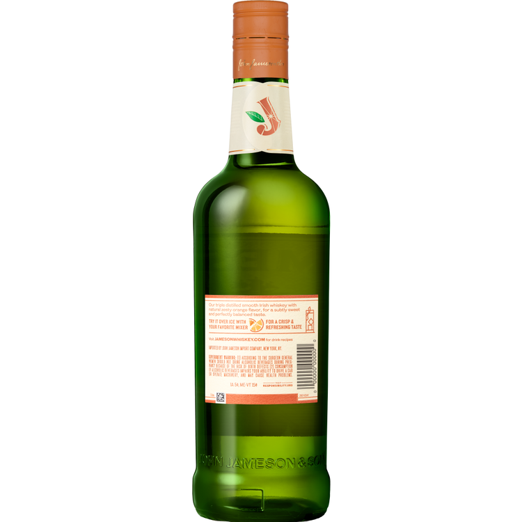 Jameson Orange Flavored Whiskey 60 - 1.0L - Back