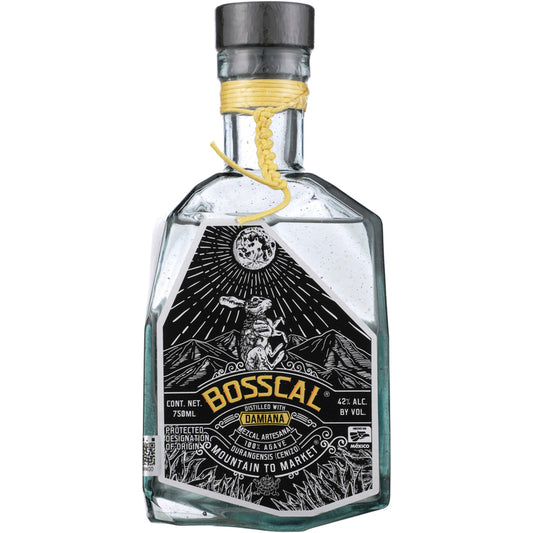 Bosscal Mezcal Damiana 84 - 750ML - Front