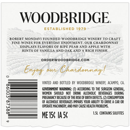 Woodbridge Chardonnay California - 1.5L