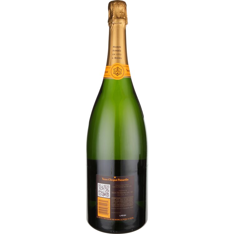 Veuve Clicquot Champagne Brut - 1.5L - Back