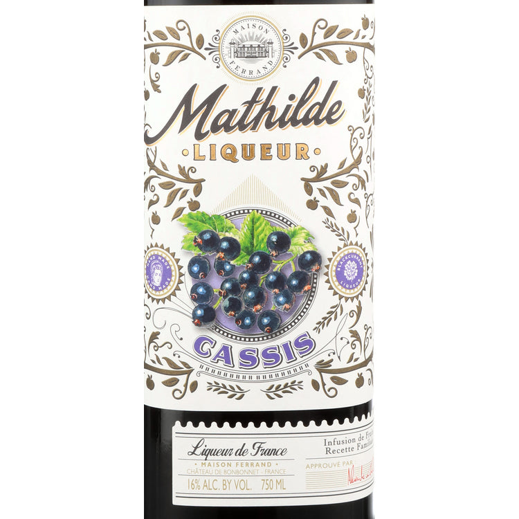 Mathilde Creme De Cassis De La Saintonge 32 - 750ML - Front Label