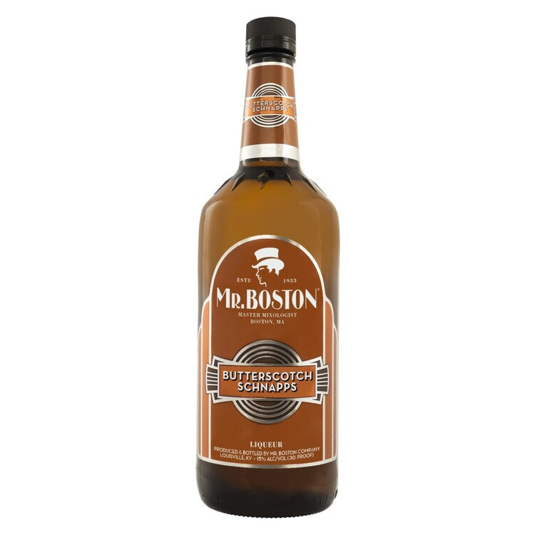 Mr. Boston Butterscotch Schnapps 30 - 1.0L - Front