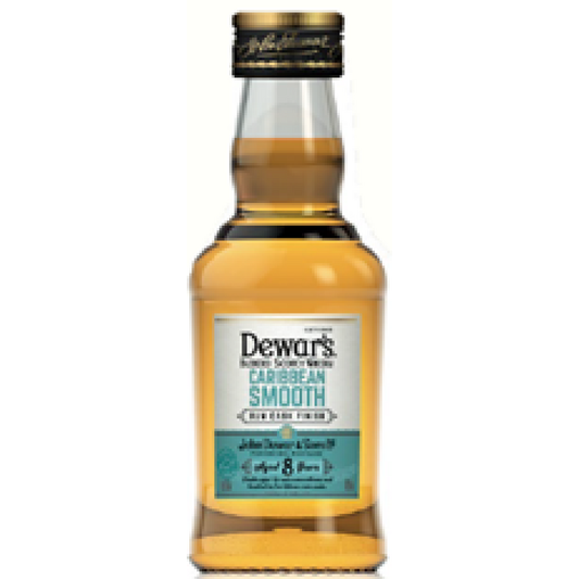 Dewar'S Blended Scotch Whisky Caribbean Smooth Rum Cask Finish 8 Yr 80 - 50ML