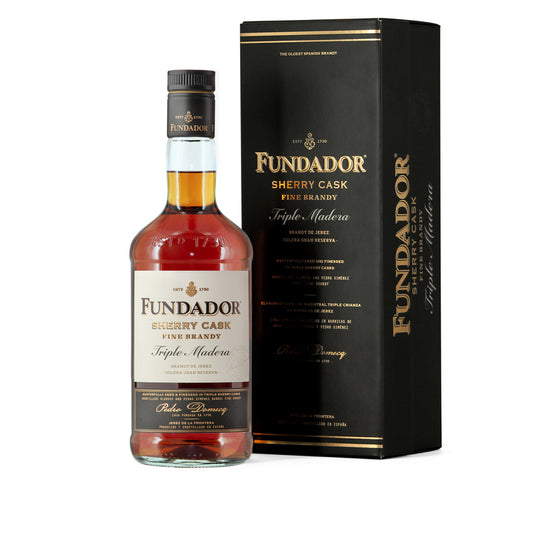 Fundador Brandy De Jerez Solera Gran Reserva Triple Madera Sherry Cask - 750ML