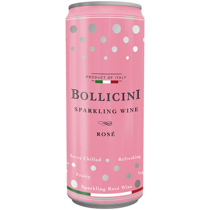 Bollicini Sparkling Rose Italy - 250ML - Front