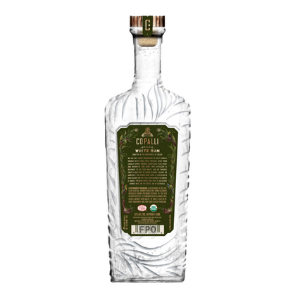 Copalli White Rum 84 - 750ML - Back