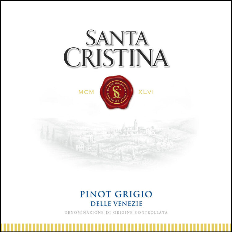 Santa Cristina Pinot Grigio Delle Venezie - 750ML - Front Label