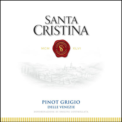 Santa Cristina Pinot Grigio Delle Venezie - 750ML - Front Label
